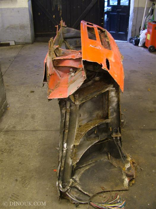 Fiat Dino Spider Stripped